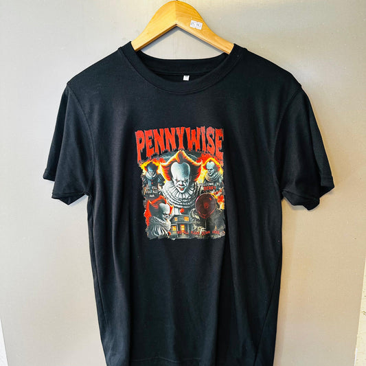 Pennywise Horror Graphic T-Shirt