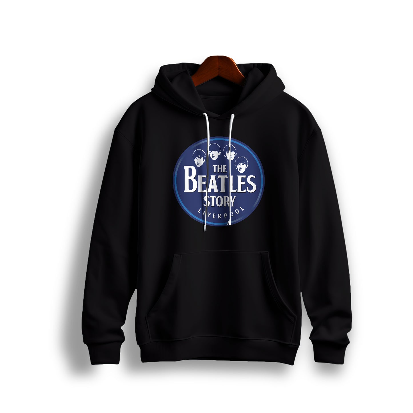 The Beatles Story Liverpool Unisex Black Hoodie