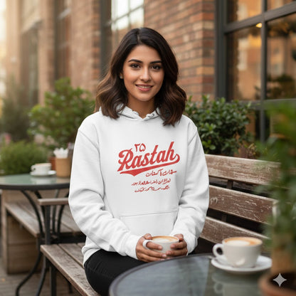 Rastah 25 Hoodie – Urdu Numeral Typography Streetwear Pullover