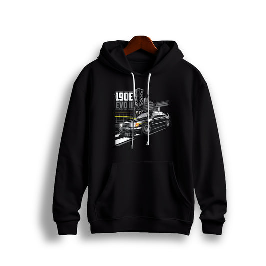 Mercedes-Benz 190E Evo II Black Hoodie