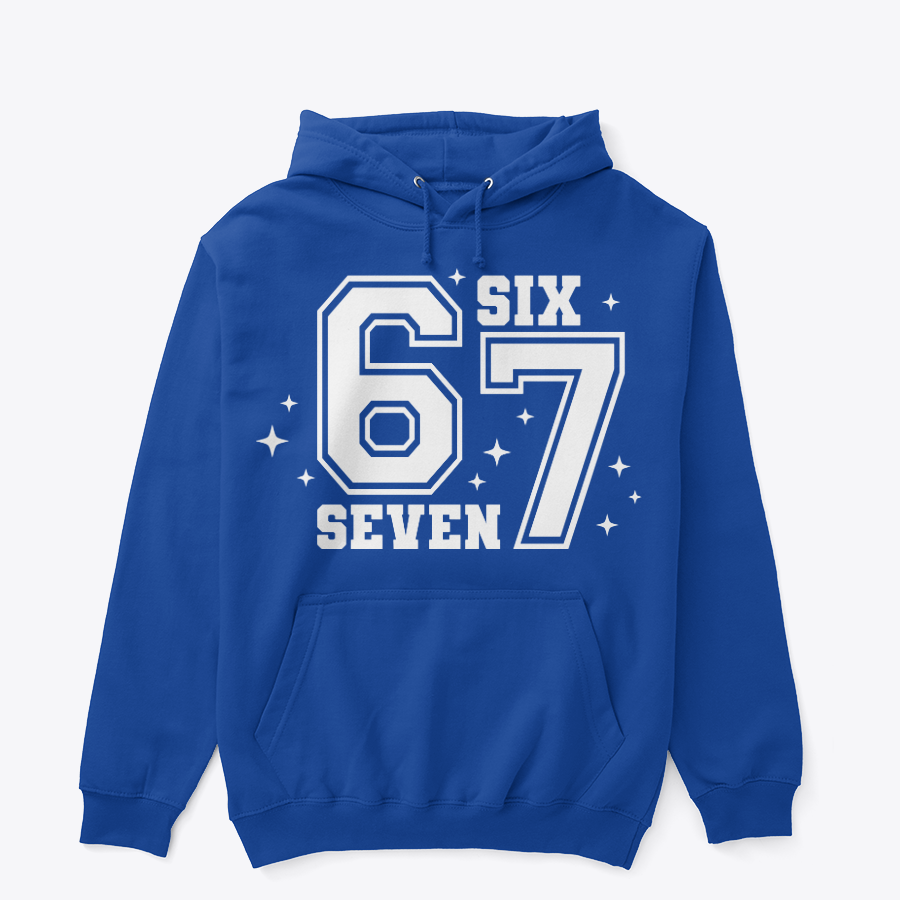 Six Seven Meme for Gen Alpha Kids and Adults Hoodie