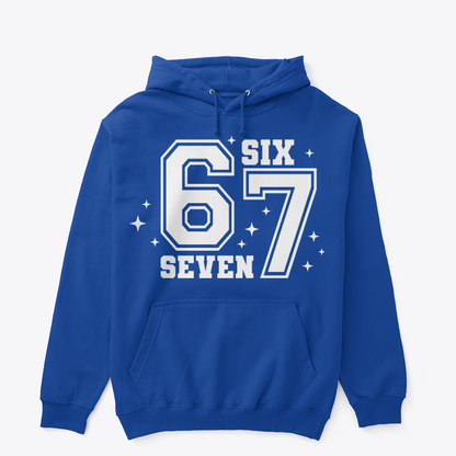 Six Seven Meme for Gen Alpha Kids and Adults Hoodie