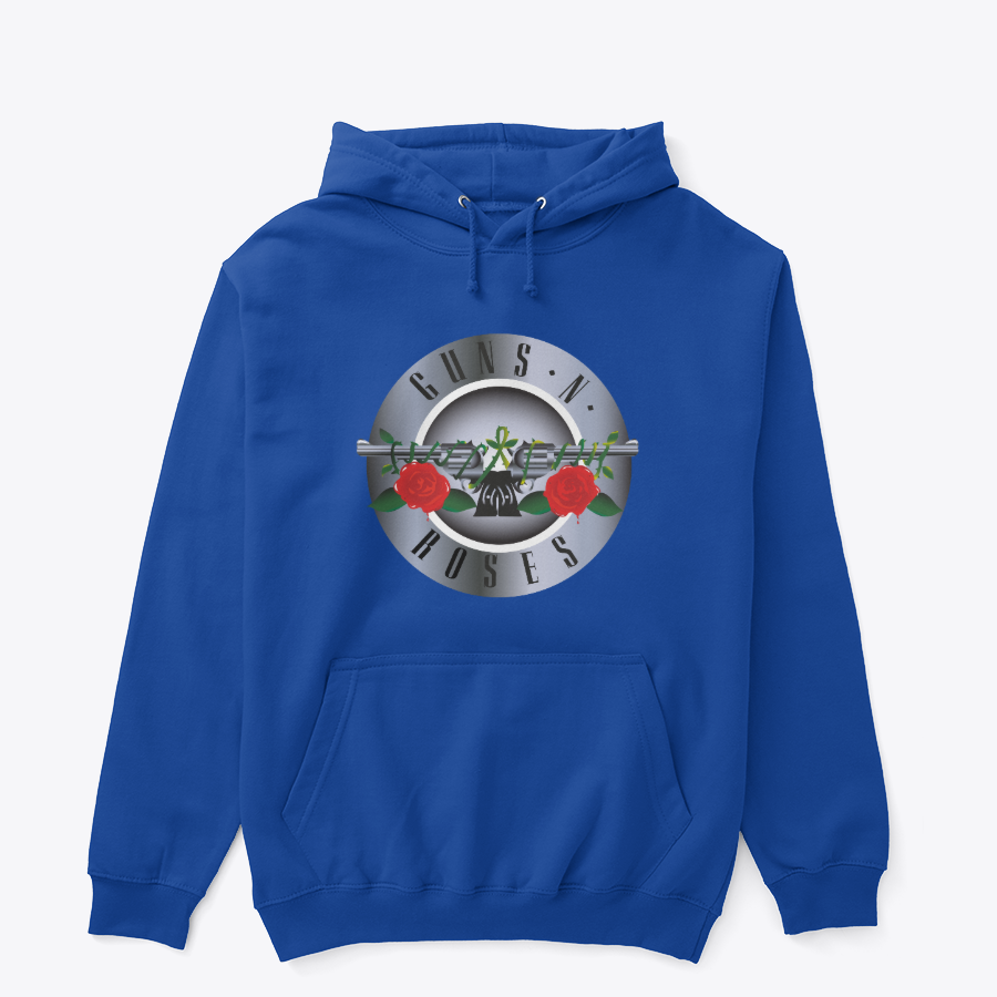 Guns & Roses Classic Bullet Logo Pullover Hoodie
