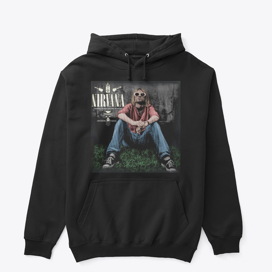 Nirvana Kurt Cobain "Taking Punk to the Masses" Premium Heavyweight Hoodie
