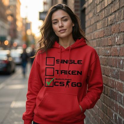 Counter-Strike CS:GO Meme Graphic Pullover Hoodie