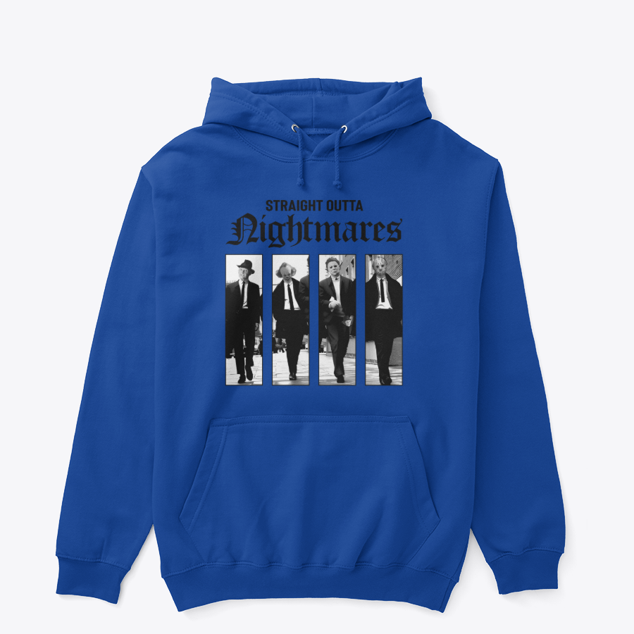Straight Outta Nightmares Graphic Hoodie