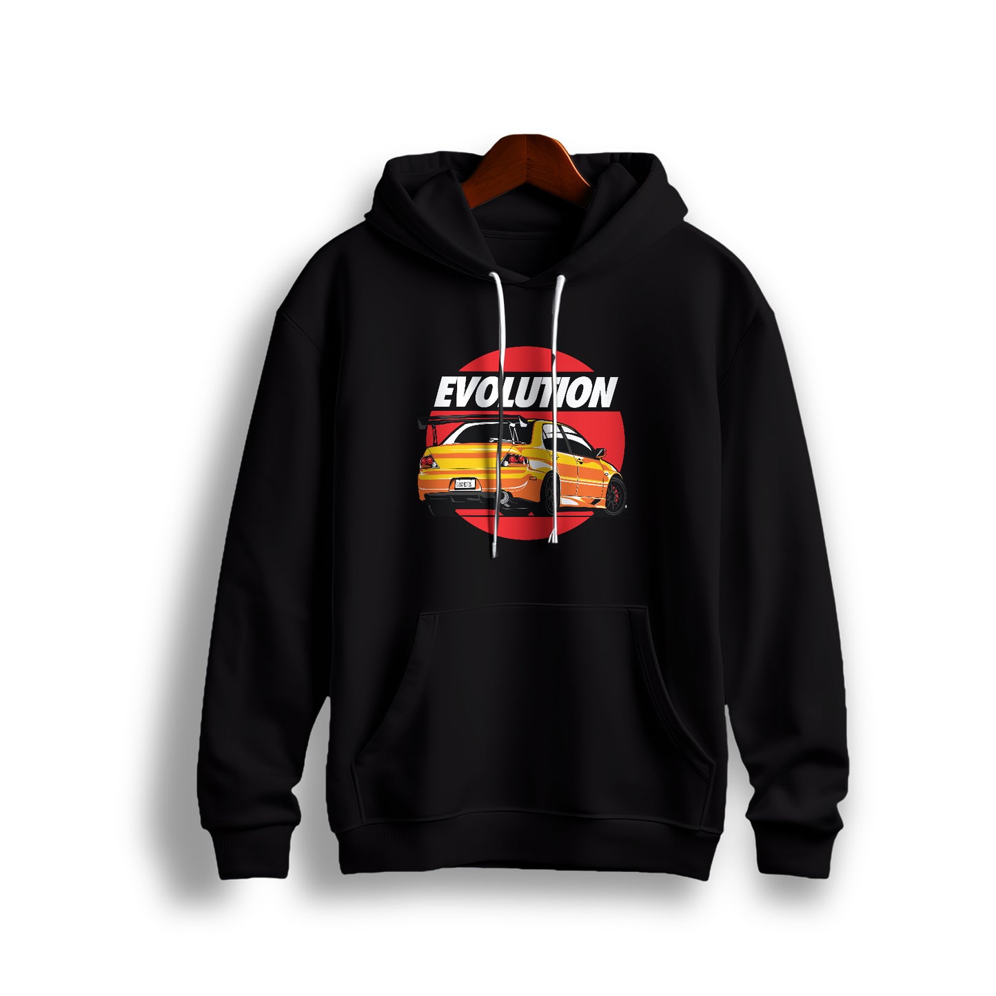 Evolution Racing Black Hoodie