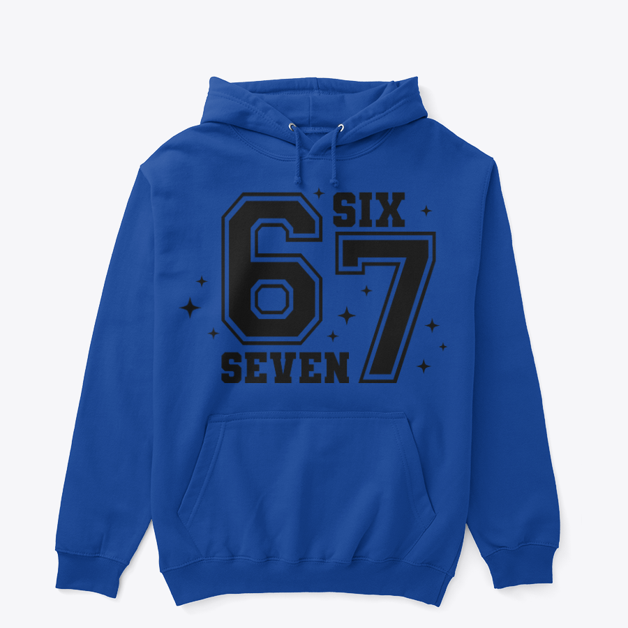 Six Seven Statement Graphic Hoodie Inspired by Viral Culture