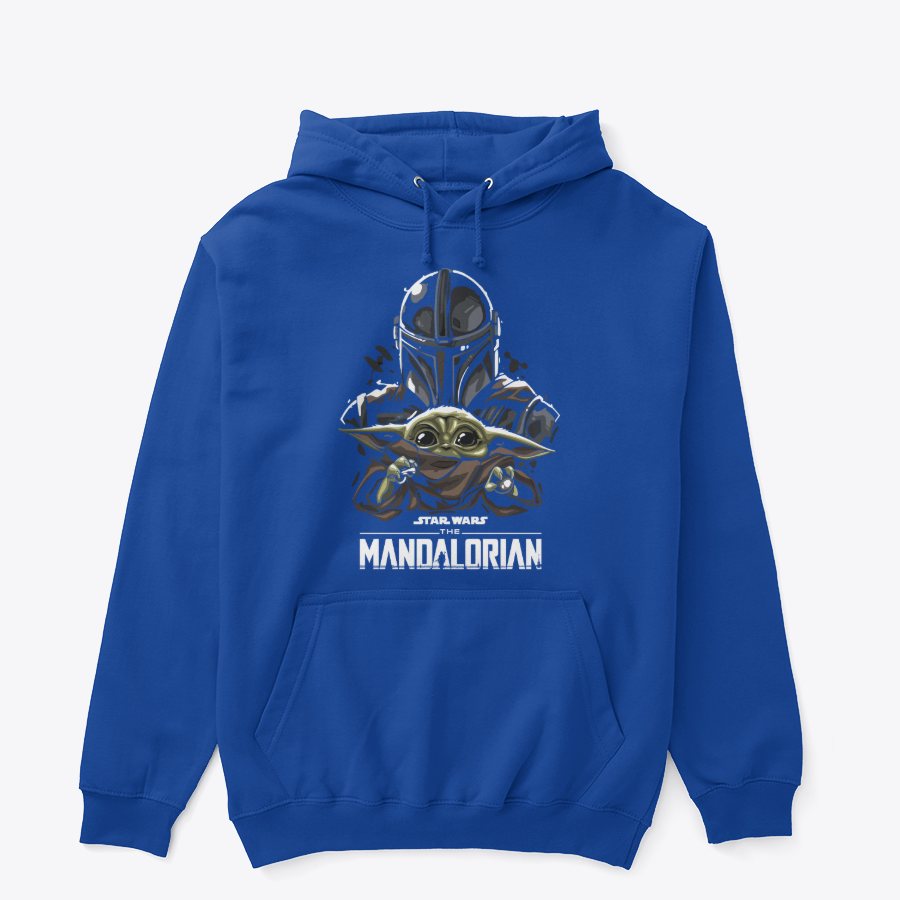 Galactic Warrior & Child Duo Graphic Hoodie – Premium Pullover