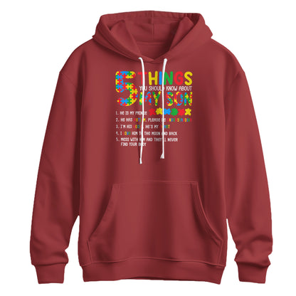 My Son My Prince Autism Awareness Graphic Hoodie