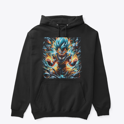 Legendary Saiyan God Evolution Graphic Hoodie | Ultra Transformation Series