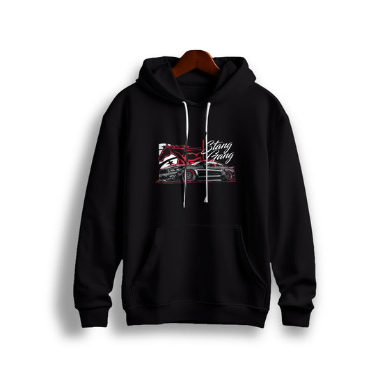 Mustang GT Gang Black Hoodie