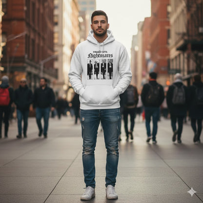 Straight Outta Nightmares Graphic Hoodie