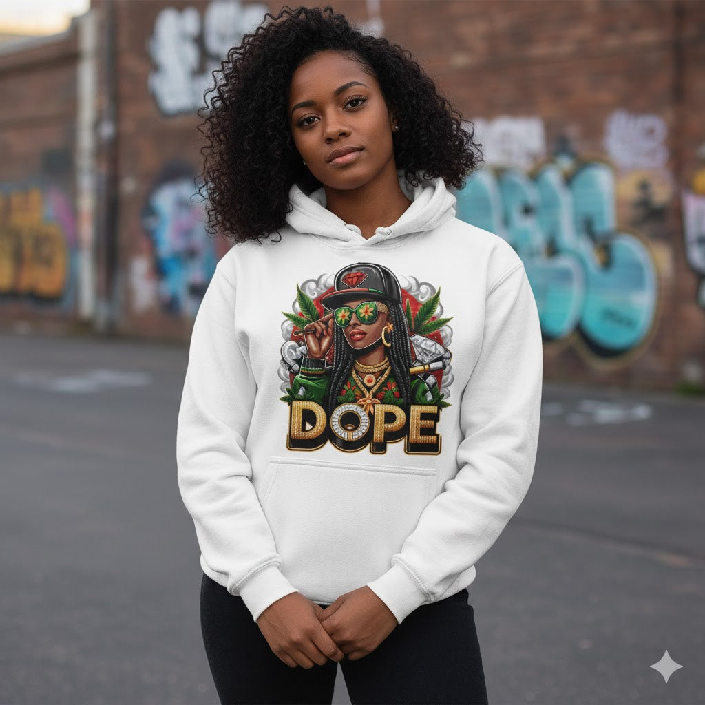 DOPE Street Queen Graphic Hoodie