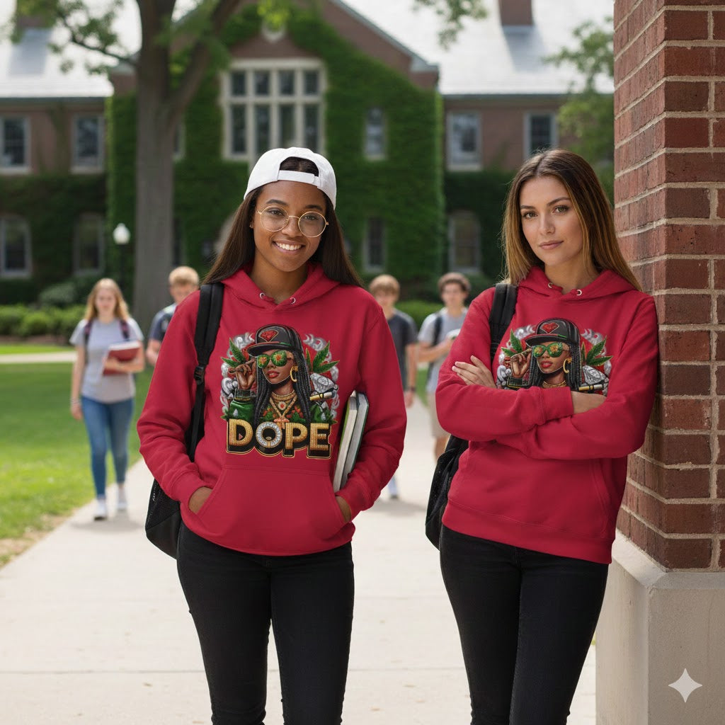 DOPE Street Queen Graphic Hoodie