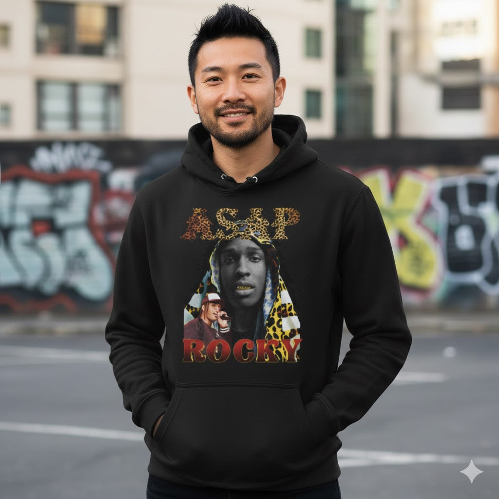 A$AP Rocky Retro Tribute Hoodie