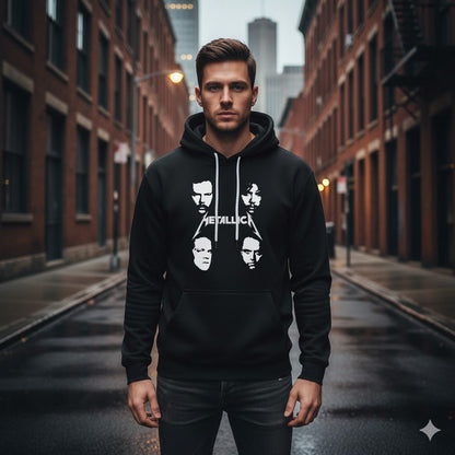 Metallica Band Members Black Hoodie