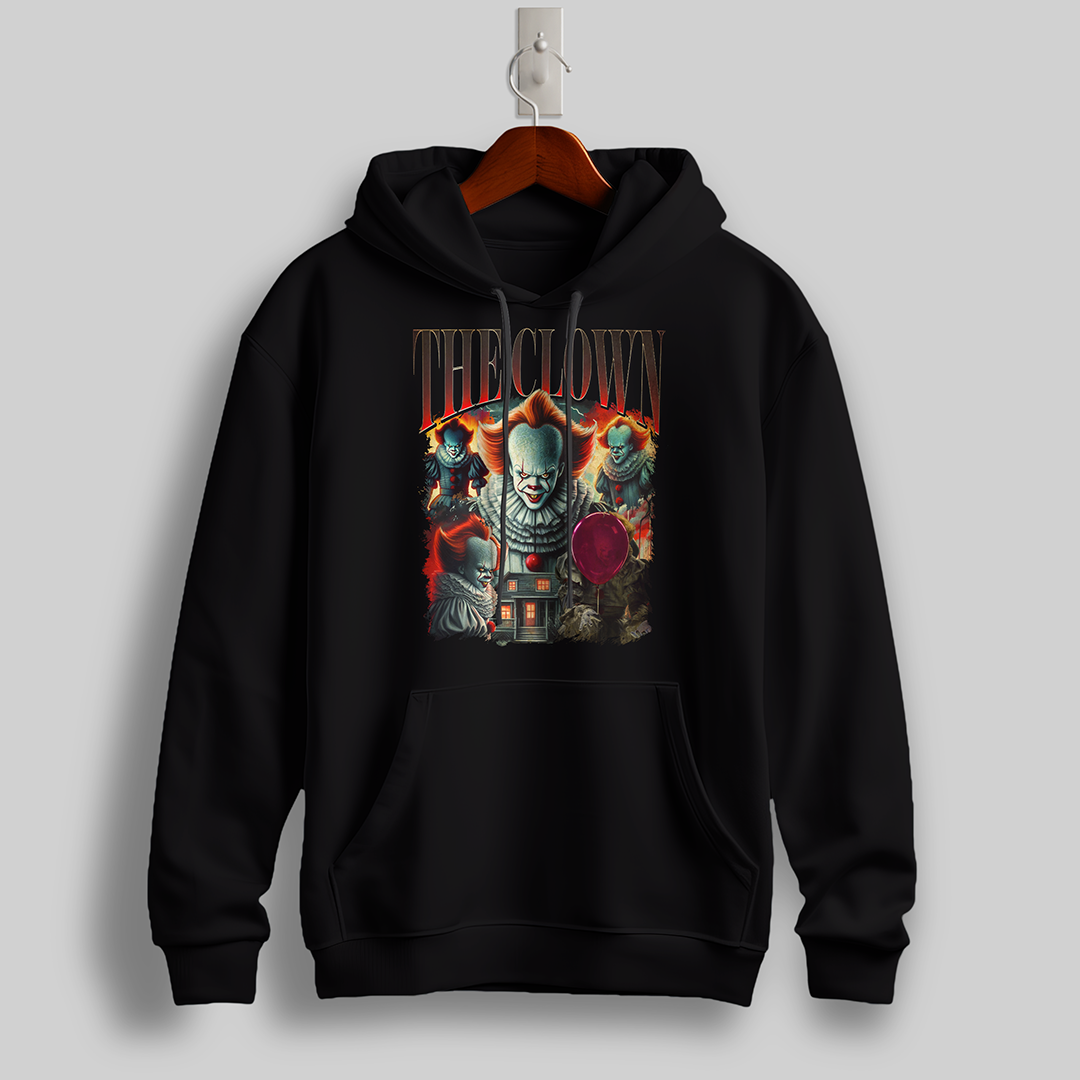 Creepy Clown Halloween Hoodie