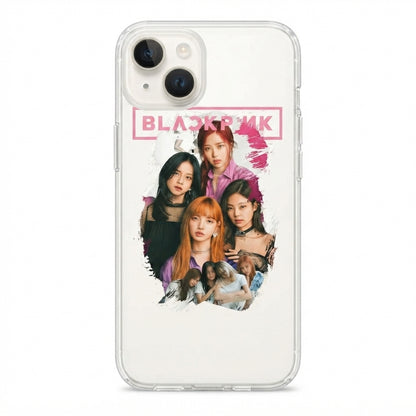 BLACKPINK Graphic Clear Phone Case | K-Pop Girl Group Cover