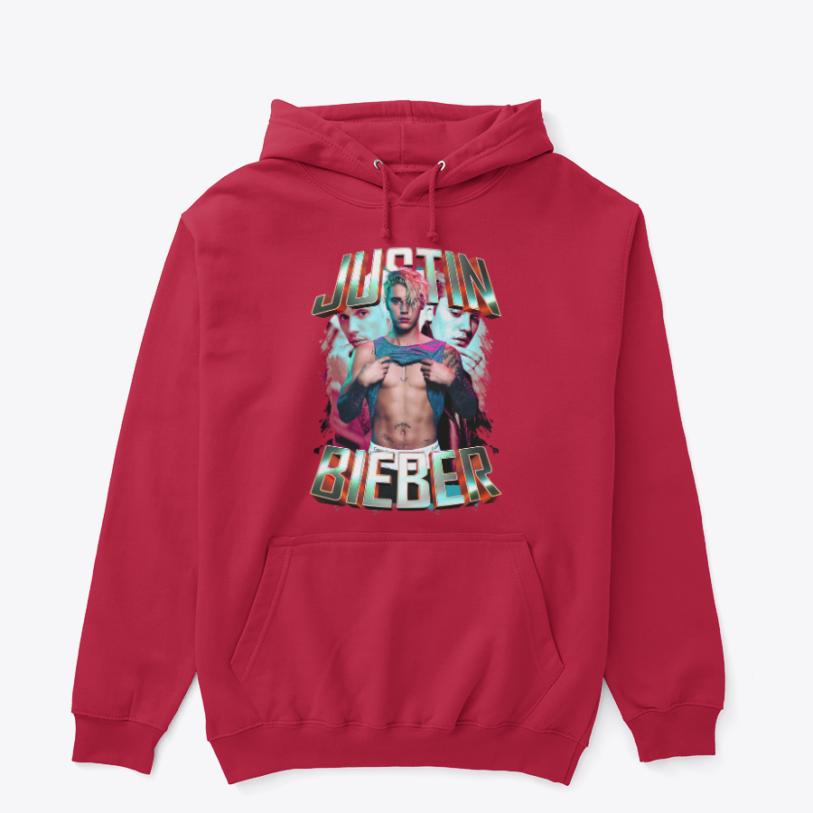 Justin Bieber Retro Y2K Tribute Hoodie