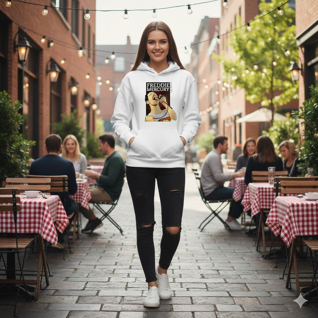 Freddie Mercury Queen Unisex Hoodie