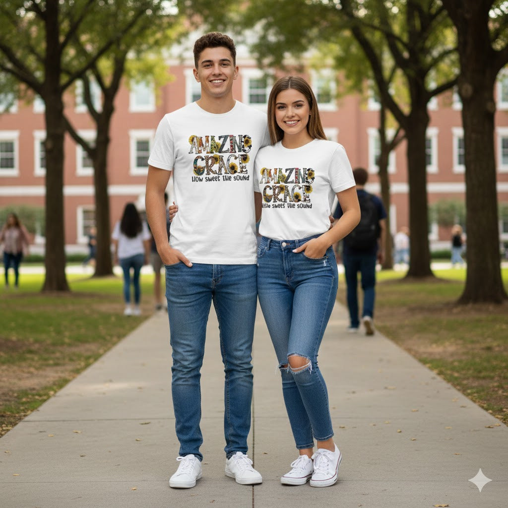 Sunflower & Floral T-Shirt