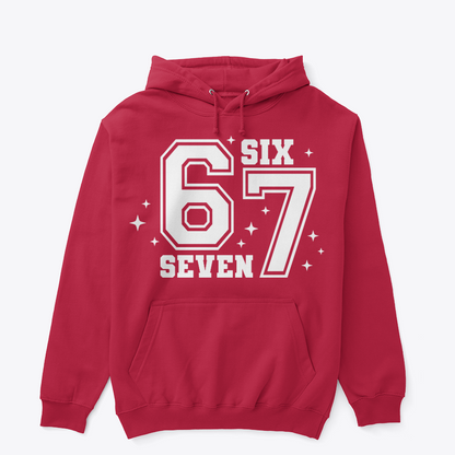 Six Seven Meme for Gen Alpha Kids and Adults Hoodie