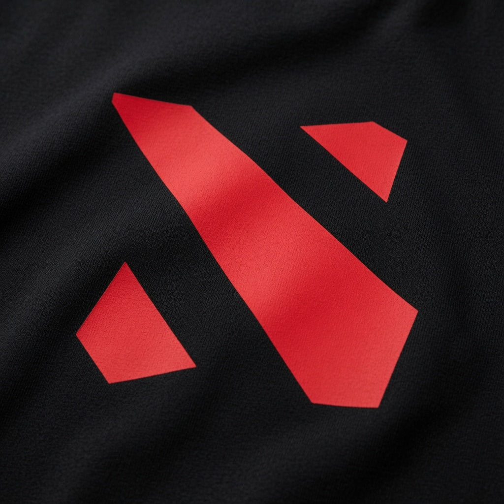 Dota 2 Logo T-Shirt Minimalist Gaming Graphic Tee MOBA Gamer Gift Men's Black White