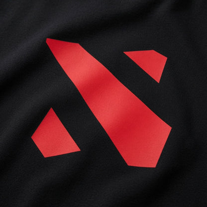 Dota 2 Logo T-Shirt Minimalist Gaming Graphic Tee MOBA Gamer Gift Men's Black White