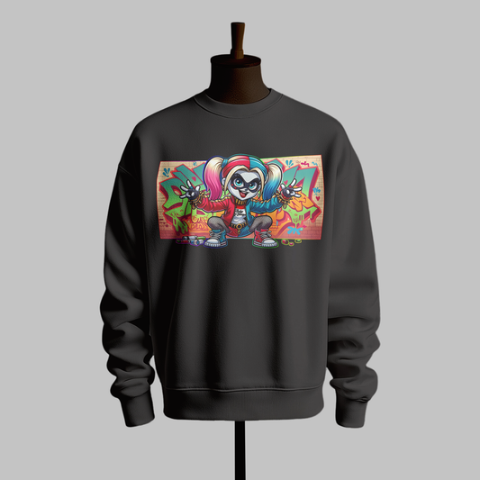 Cartoon Craze Kids Sweatshirt
