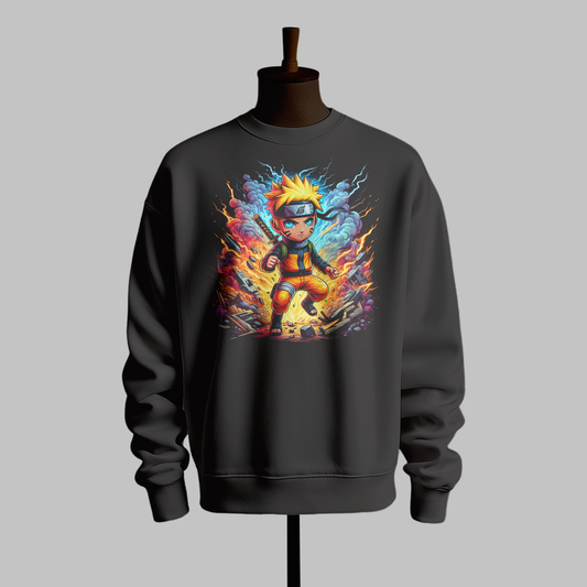 Cartoon Fusion Kids Sweatshirt