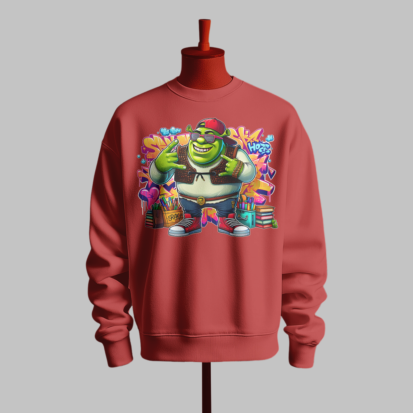 Anime Aura Kids Sweatshirt