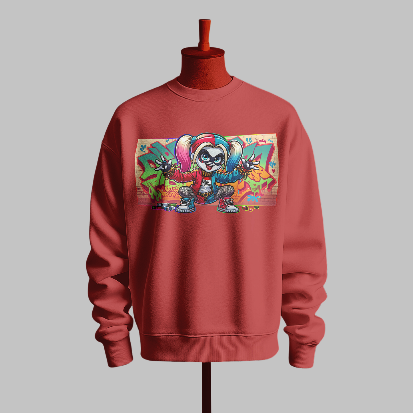 Cartoon Craze Kids Sweatshirt