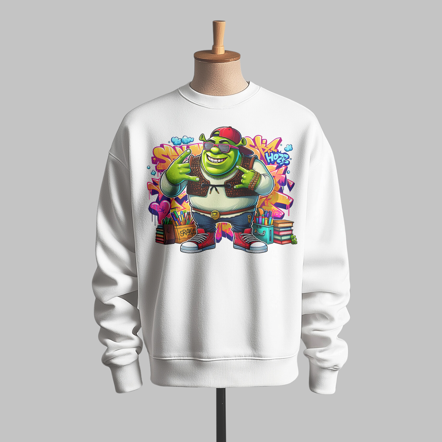 Anime Aura Kids Sweatshirt