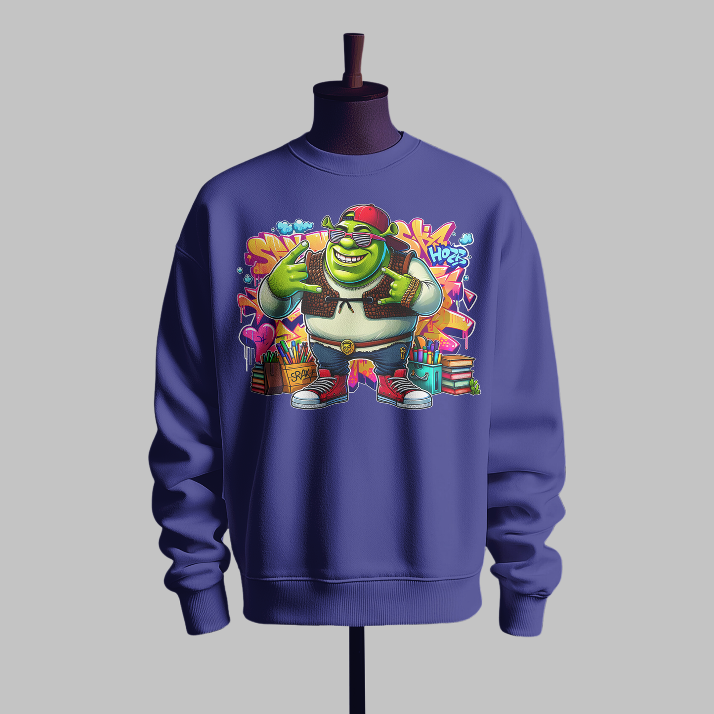 Anime Aura Kids Sweatshirt