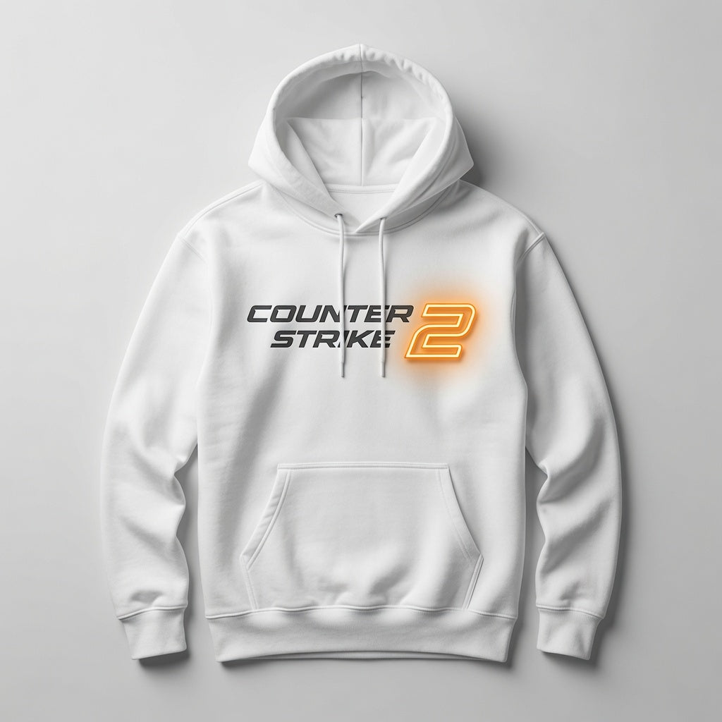 Counter-Strike 2 Hoodie CS2 Gaming Men Black Pullover Graphic Sweatshirt Gift