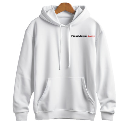 Proud Autism Aunty Pullover Hoodie – Support & Awareness Apparel for Nephews