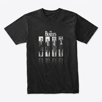 The Beatles Classic Walking Film Strip Graphic T-Shirt
