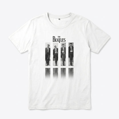 The Beatles Classic Walking Film Strip Graphic T-Shirt