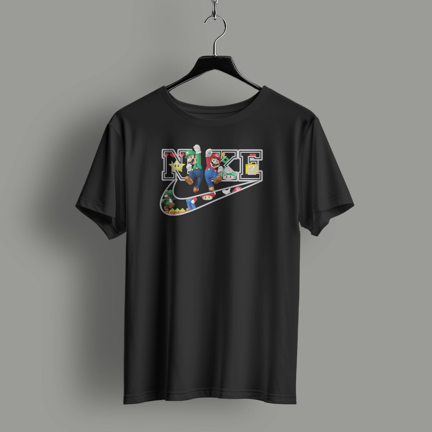 Inspired by Nike Logo Printed T-shirt