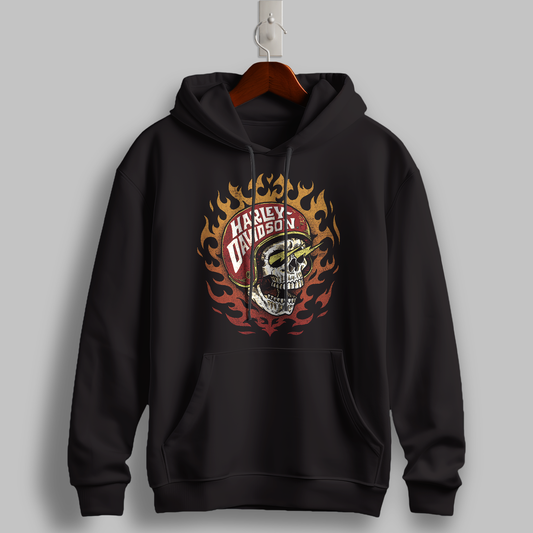 Davidson Skull Hoodie