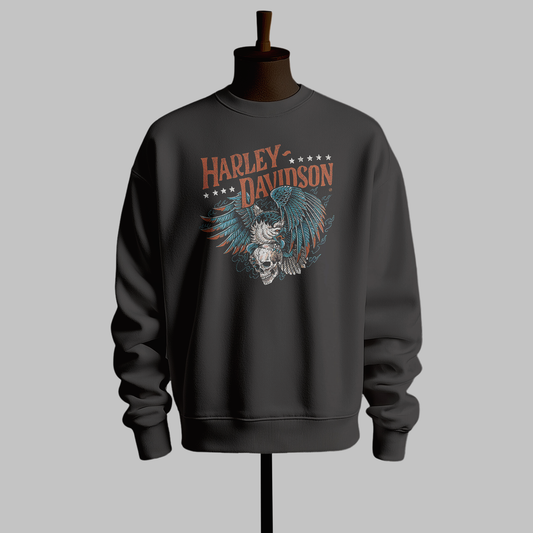 Harley Davidson Graphic Sweatshirt