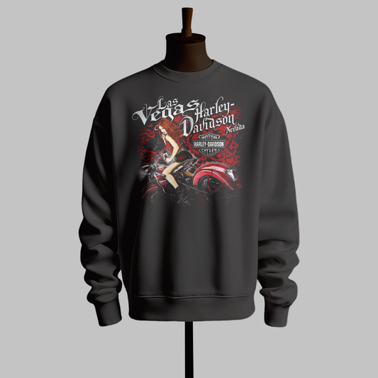 Steel Motorcycle Sweatshirt