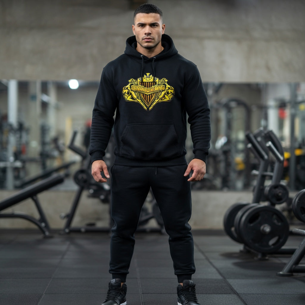 EVOLUTION "Paid, Laid & Made" Graphic Heavyweight Hoodie