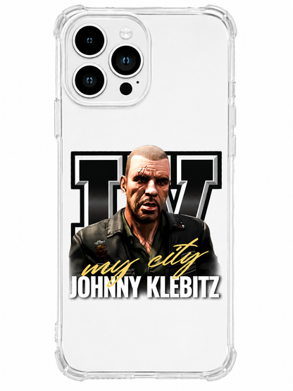 Johnny Klebitz GTA IV Clear Transparent iPhone Case