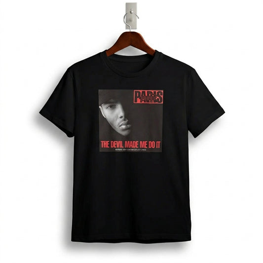 Paris The Devil Made Me Do It Classic Conscious Rap T-Shirt
