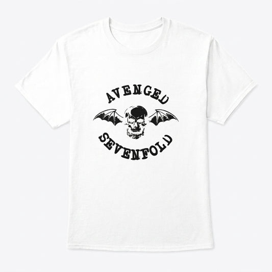 Avenged Sevenfold Deathbat Classic Heavy Metal Graphic T-Shirt