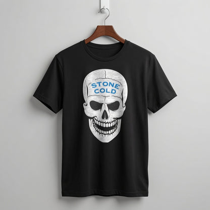 "Stone Cold" Skull Graphic Tee
