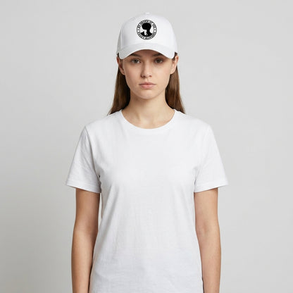 By Order Of The Peaky Blinders Graphic Baseball Cap - Thomas Shelby Crest Cap (White)