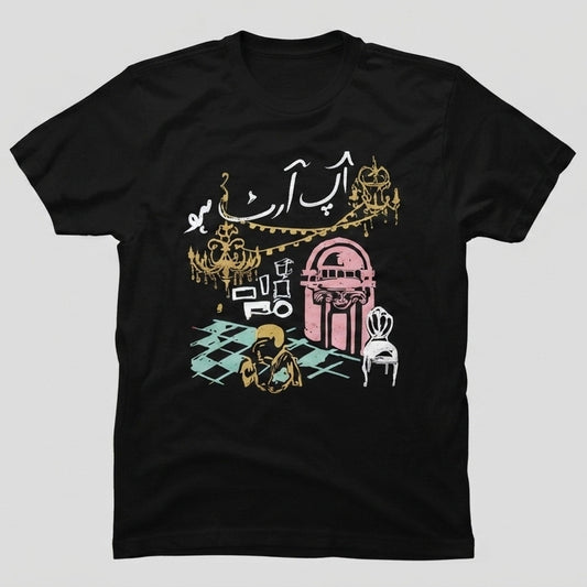 Rastah "Aap Art Ho" Collage Graphic T-Shirt